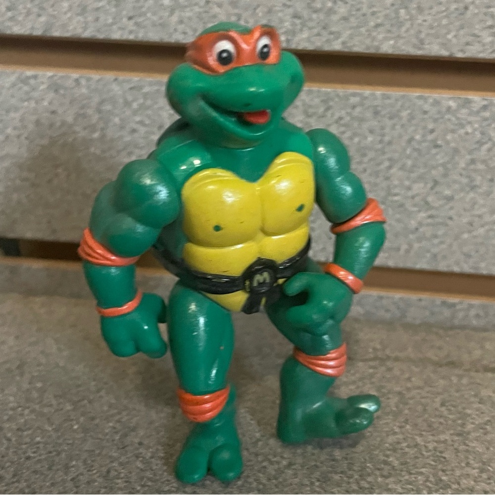 VTG 1988 Mirage Studios Playmates TMNT Teenage Mutant Ninja Turtles Michelangelo